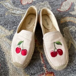 Soludos cherry 🍒 espadrilles size 6.5